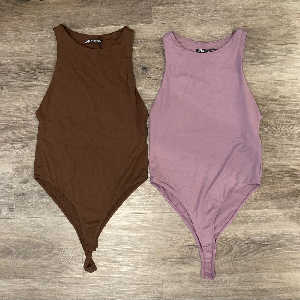 Zara high neck bodysuits